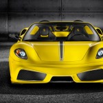 Yellow-Ferrari-Scuderia-Front-iPhone-wallpaper-ilikewallpaper_com